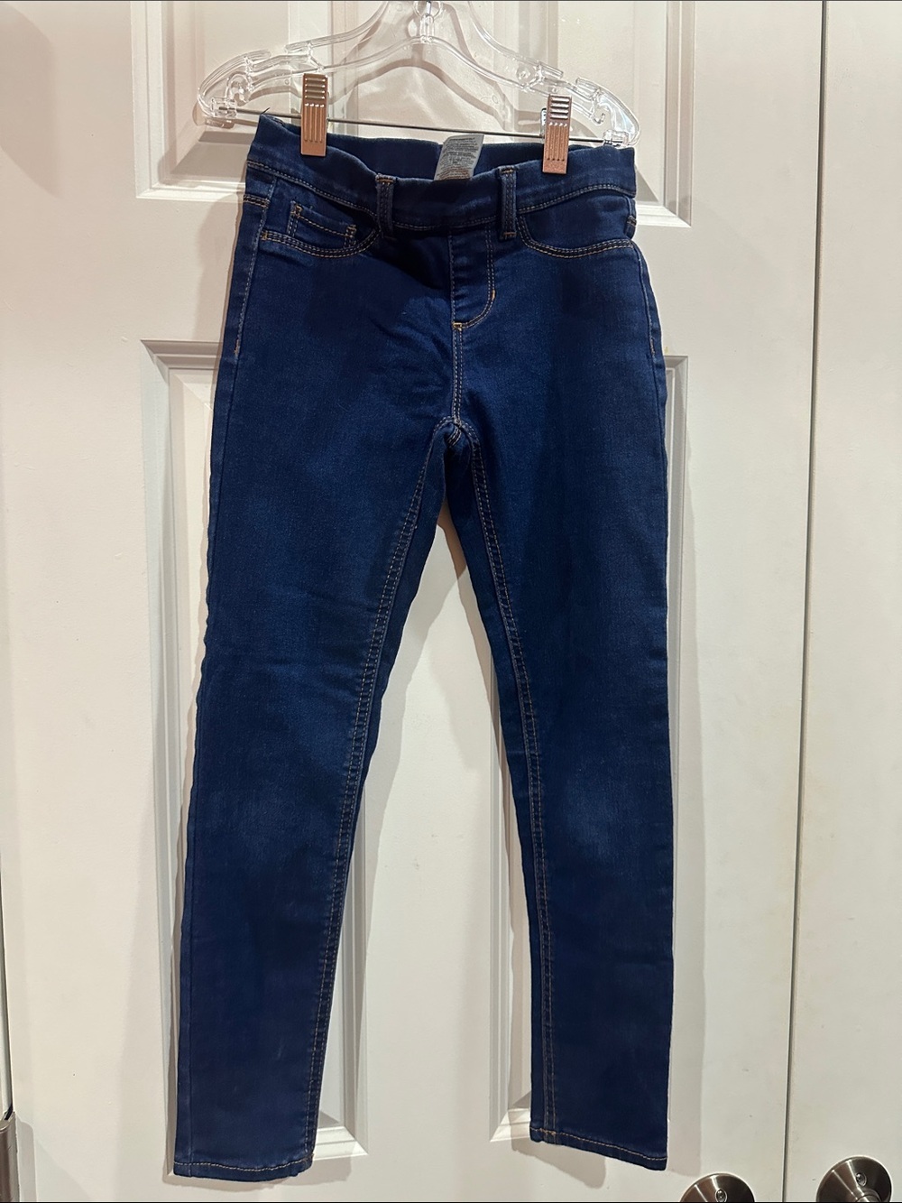NWOT Kids wonder nation Navy Skinny Stretch Jeans size 7-8 - Picture 5 of 8